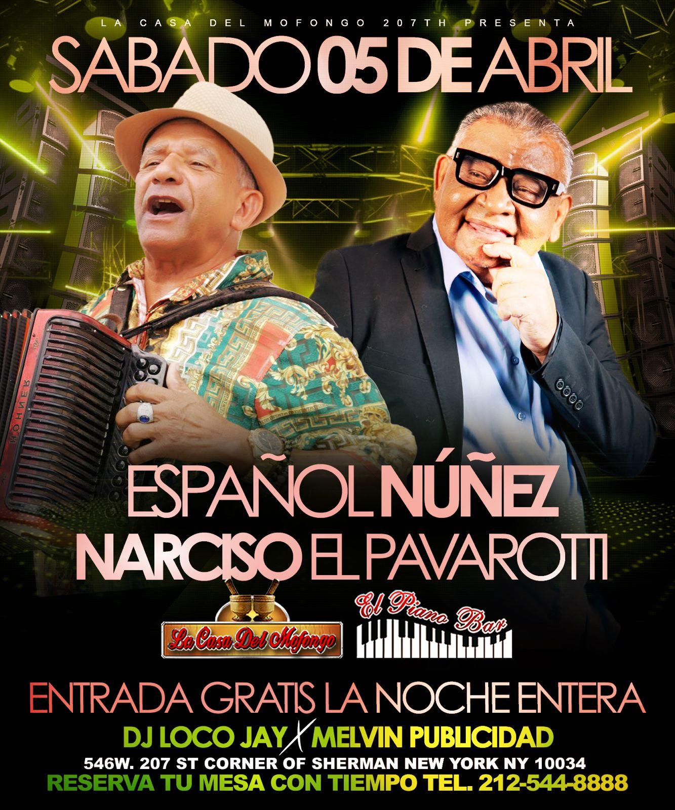 ESPAÑOL NUÑEZ  & NARCISO EL PAVAROTTI