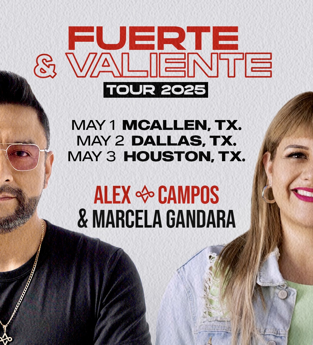ALEX CAMPOS & MARCELA GANDARA EN HOUSTON, TX