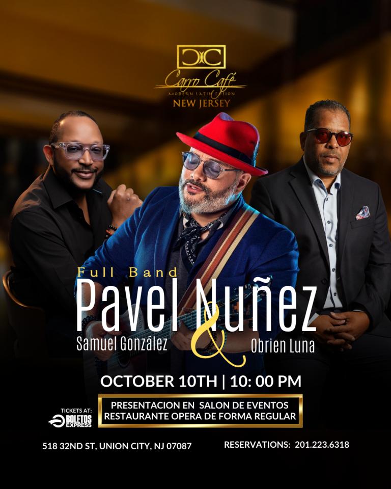 El Regreso Pavel Nuñez | RESERVA DE MESA