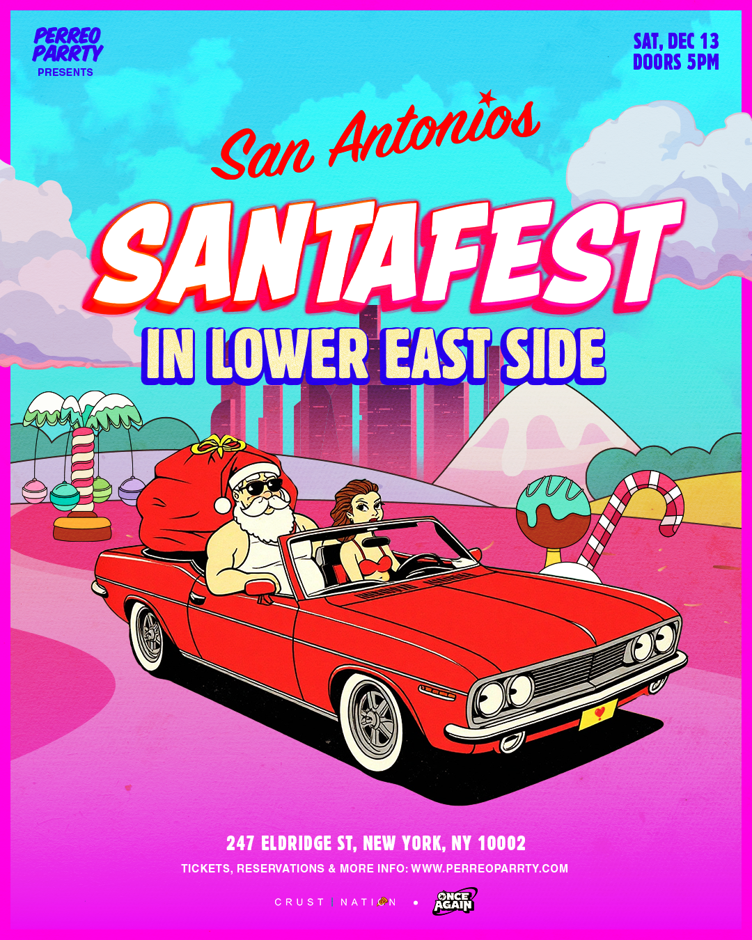 Buy tickets for Santa Fest Party @ Lower East Side NYC Santa Fest Party @ Lower East Side NYC