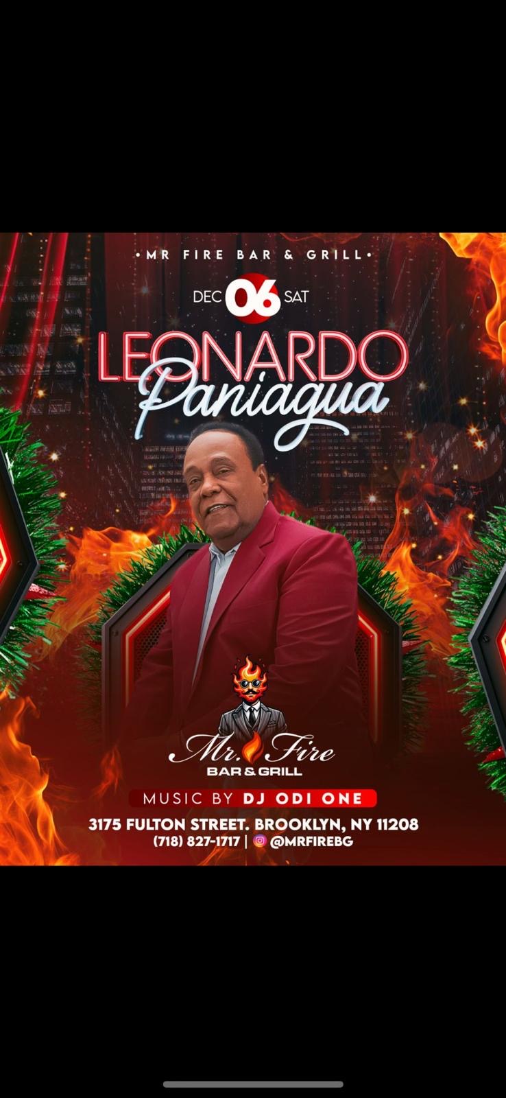 LEONARDO PANIAGUA EN VIVO