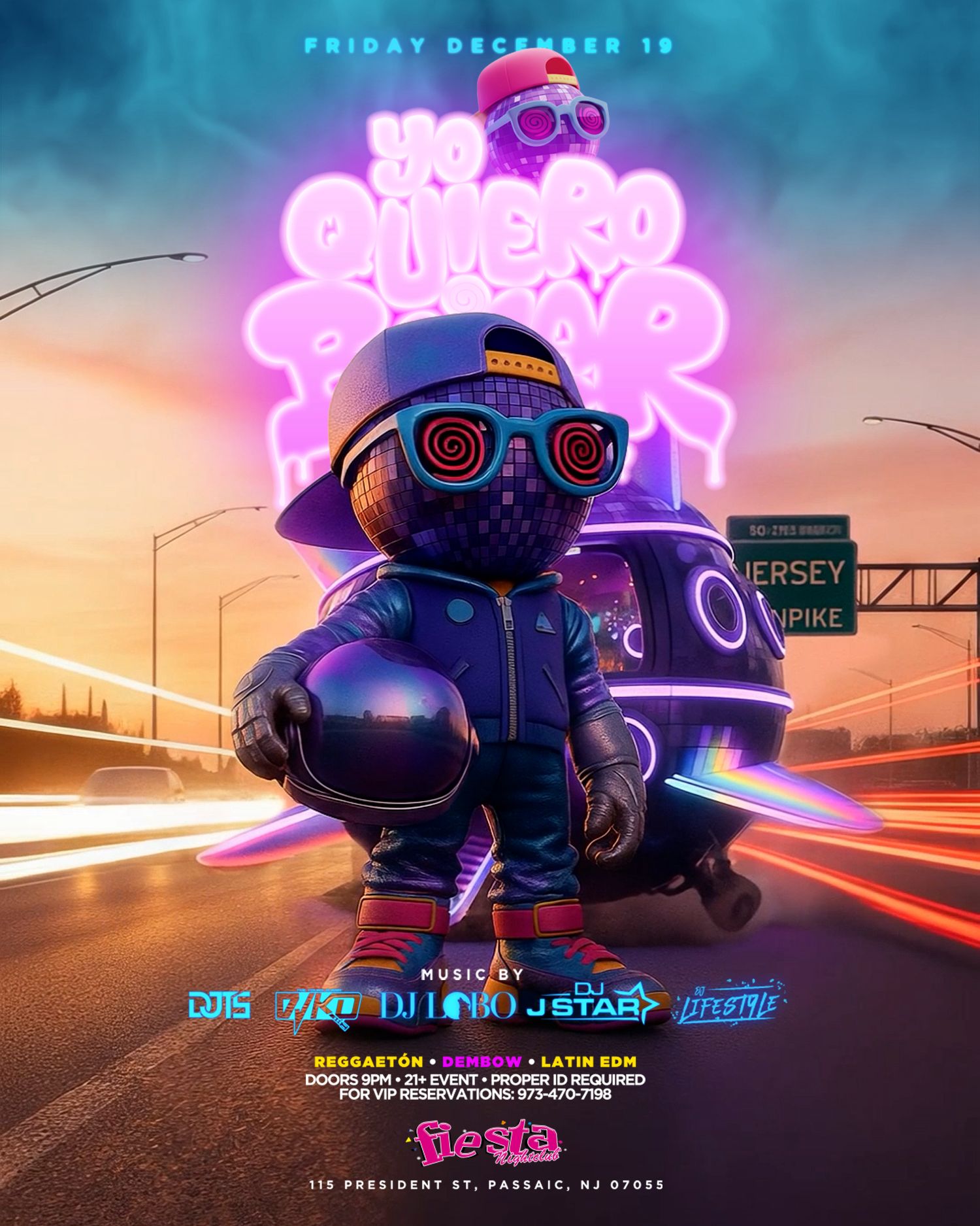 Buy tickets for YO QUIERO BAILAR, DJTS, DJKO, DJ LOBO, DJ STAR, DJ LIFESTYLE YO QUIERO BAILAR, DJTS, DJKO, DJ LOBO, DJ STAR, DJ LIFESTYLE