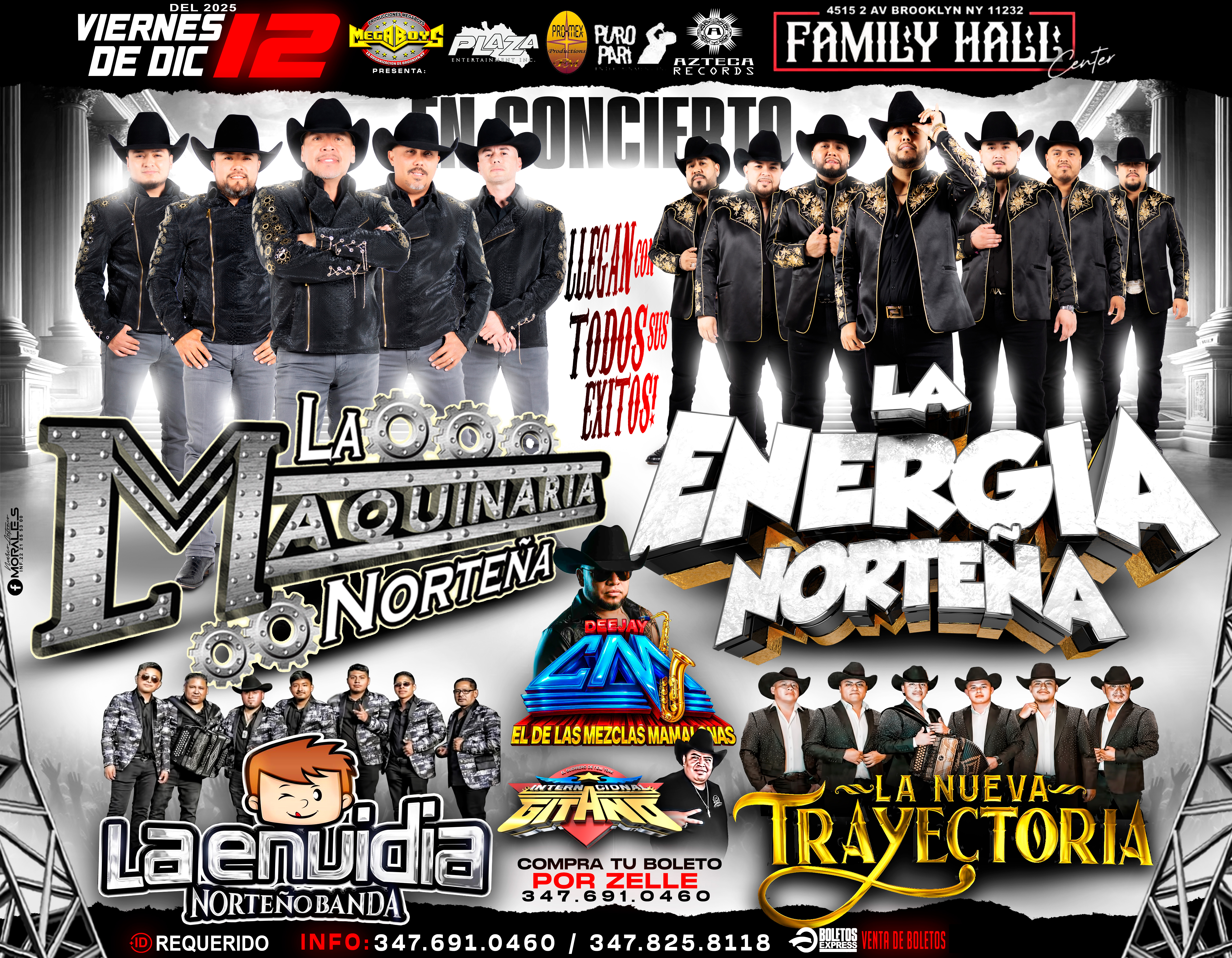 Buy tickets for LA MAQUINA NORTEÑA | LA ENERGIA NORTEÑA | LA ENVIDIA NORTEÑOBANDA | LA NUEVA TRAYECTORIA LA MAQUINA NORTEÑA | LA ENERGIA NORTEÑA | LA ENVIDIA NORTEÑOBANDA | LA NUEVA TRAYECTORIA