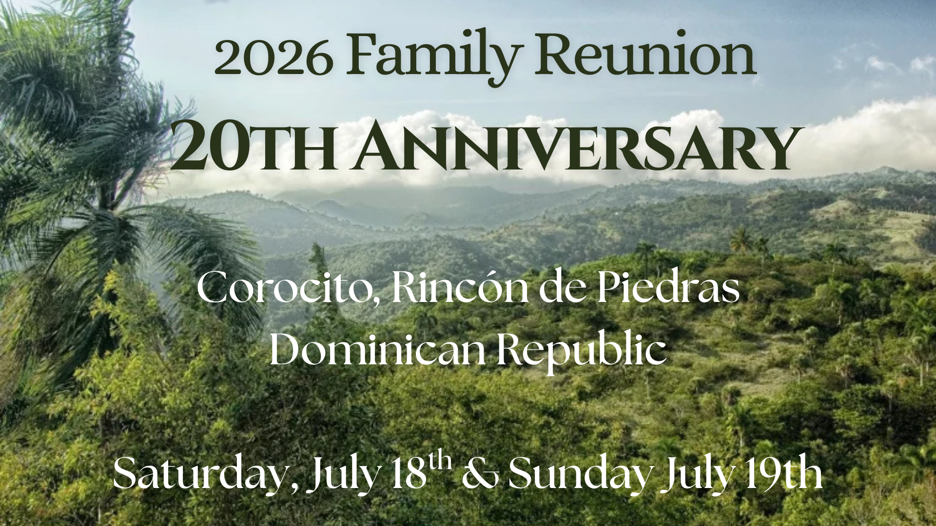 Buy tickets for Reunión Familiar 2026 Reunión Familiar 2026