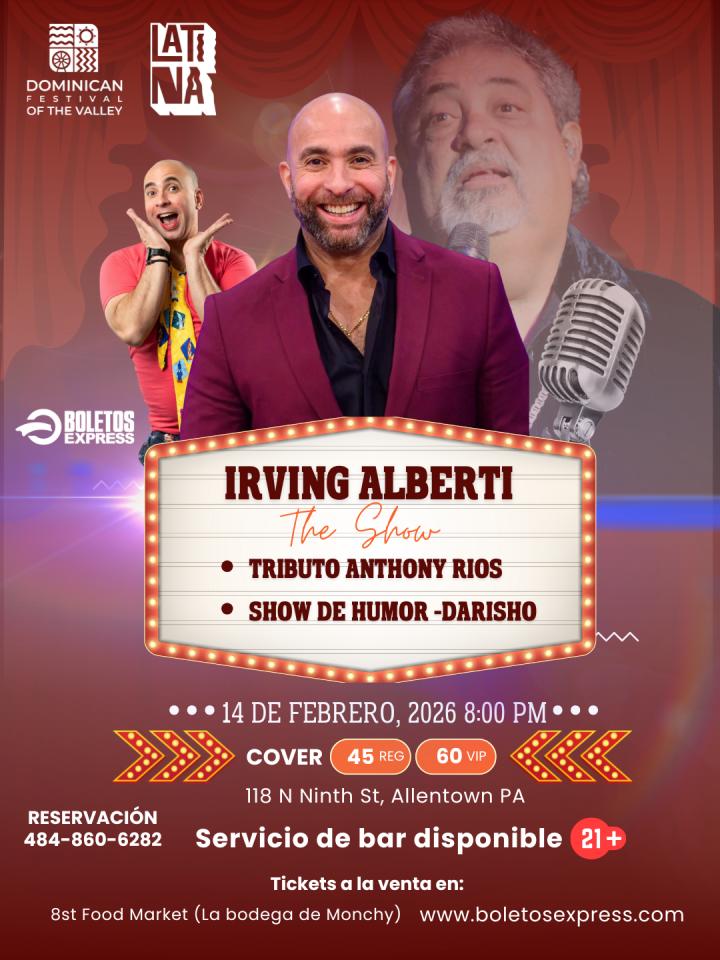 Buy tickets for Irving Alberti The Show Irving Alberti The Show