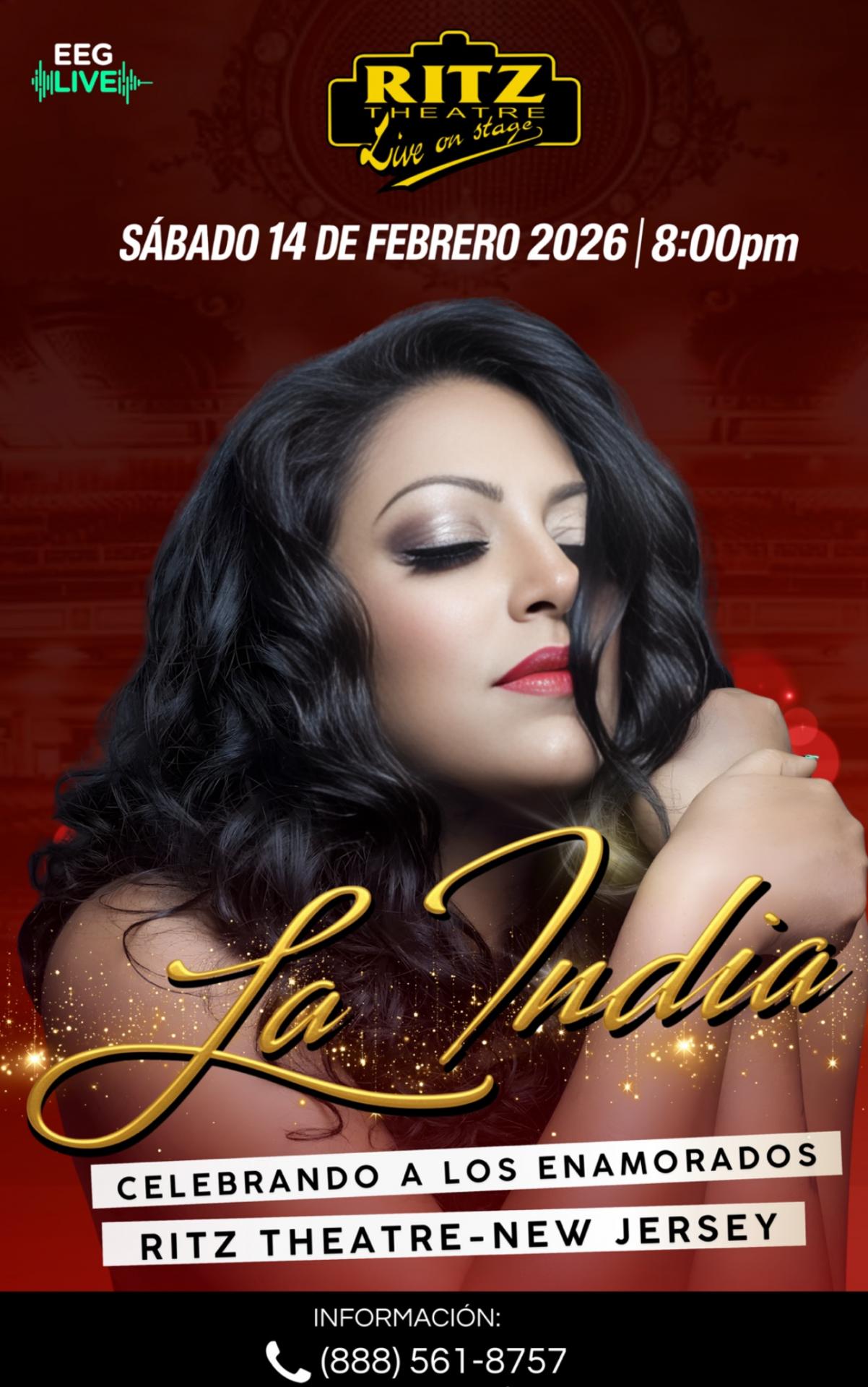 Buy tickets for La India Live In Concert La India Live In Concert