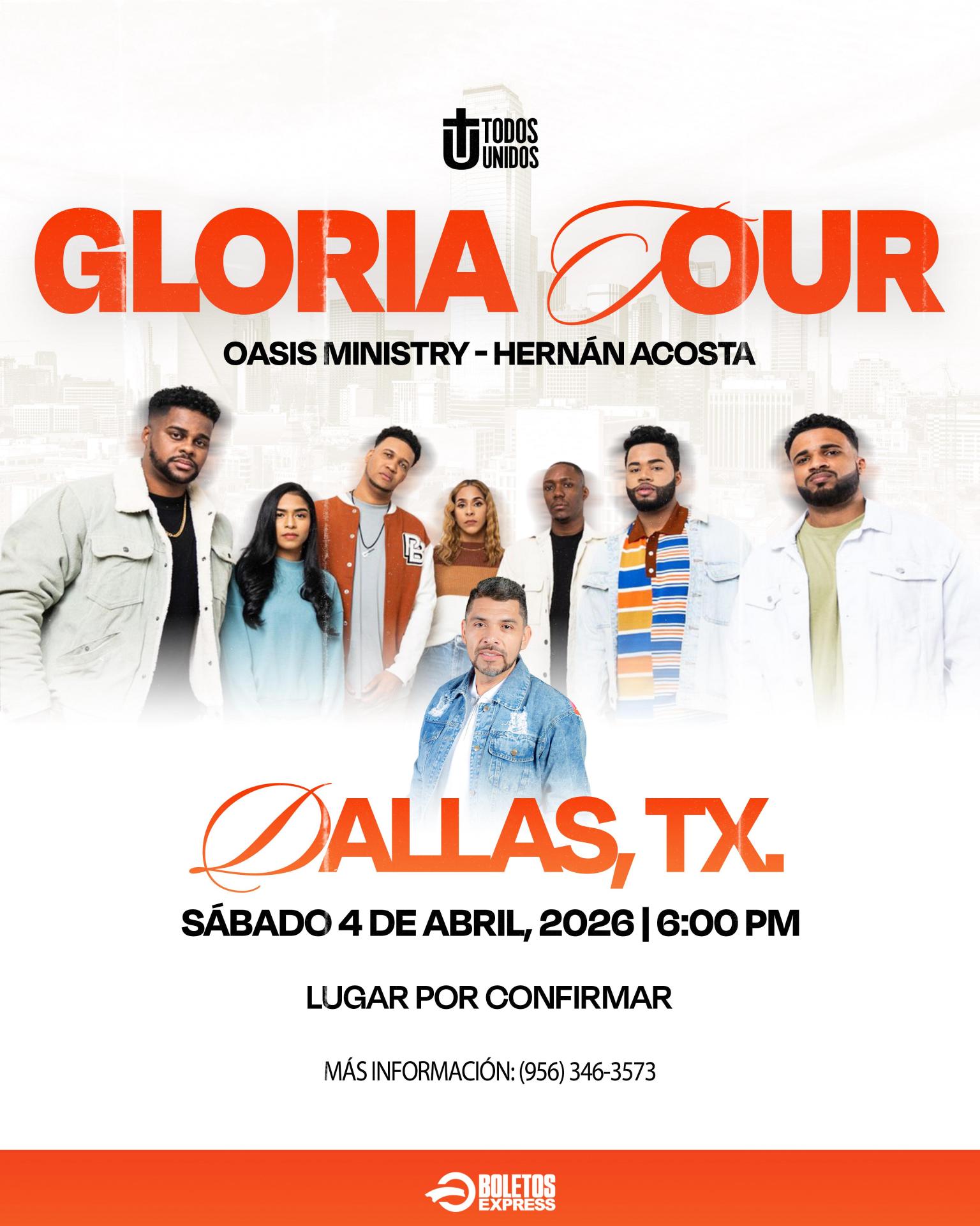 Buy tickets for Gloria Tour Gloria Tour