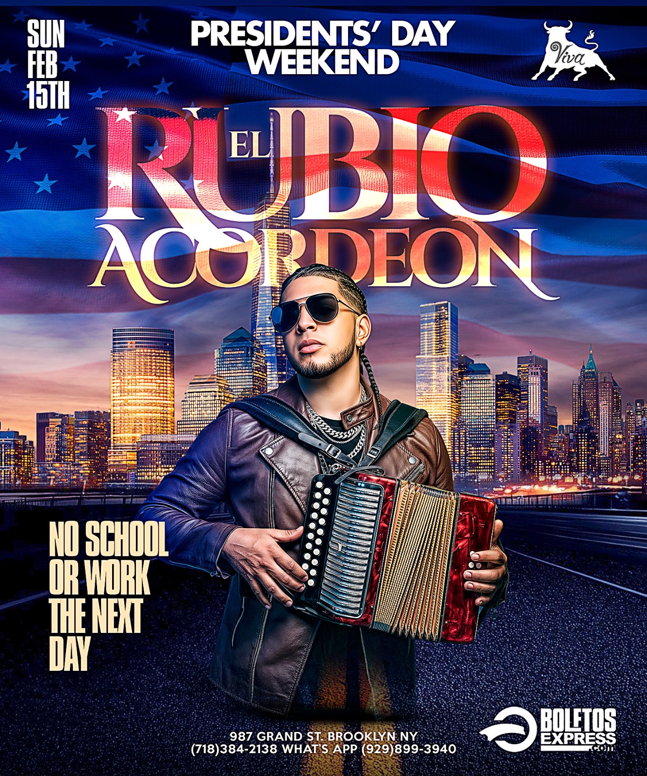 Buy tickets for El Rubio Acordeón Brooklyn El Rubio Acordeón Brooklyn