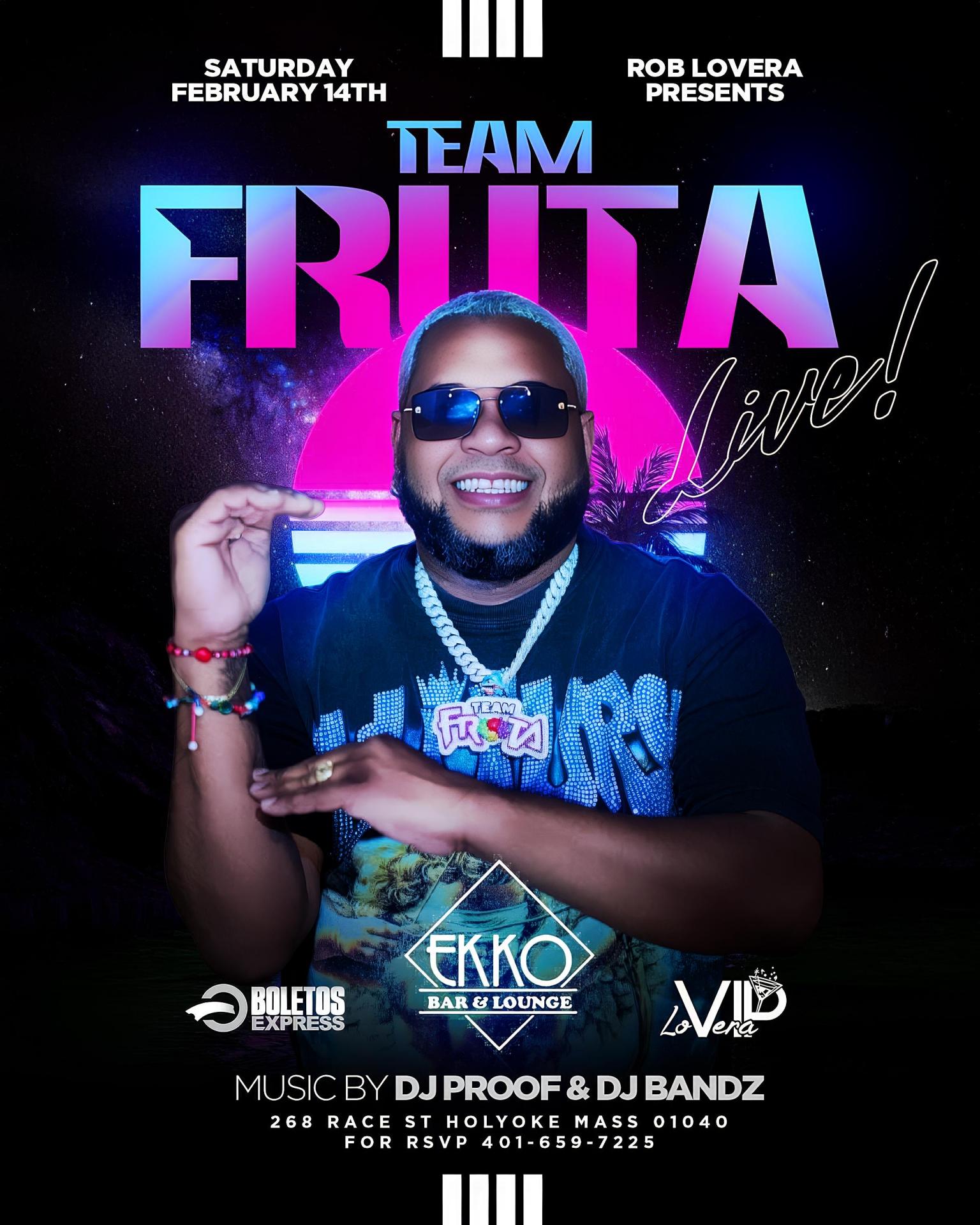 Buy tickets for TEAM FRUTA TEAM FRUTA