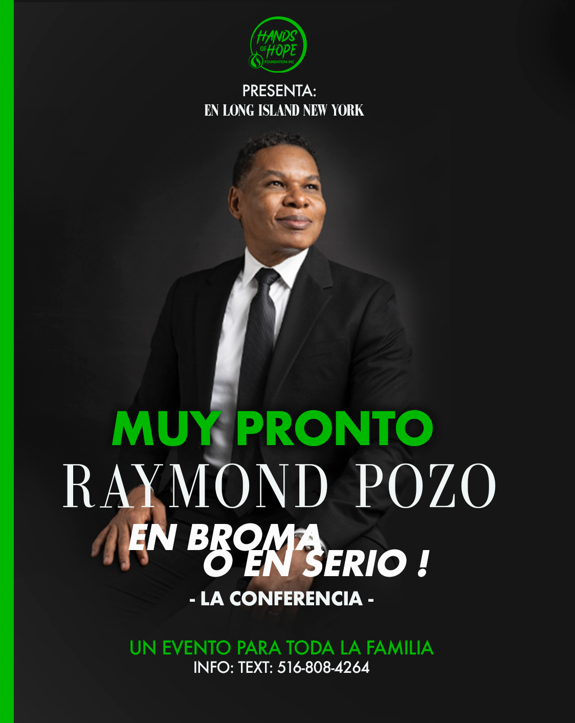 Buy tickets for RAYMOND POZO - Conferencia En Broma o en Serio ! RAYMOND POZO - Conferencia En Broma o en Serio !