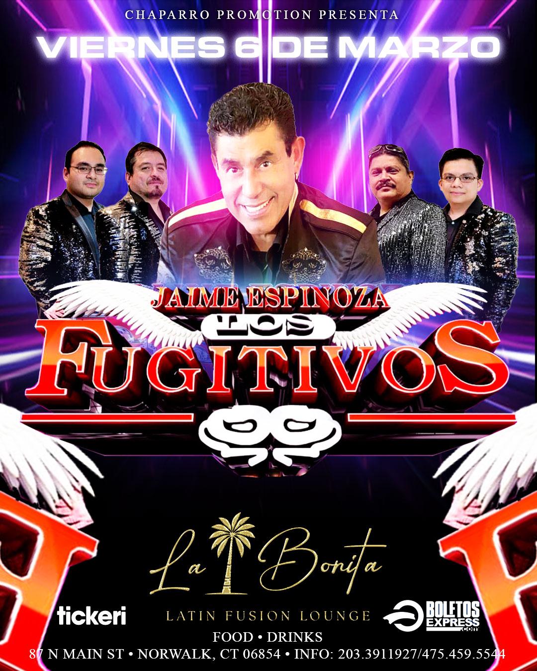 Buy tickets for Los Fujitivos de Jaime Espnoza Los Fujitivos de Jaime Espnoza