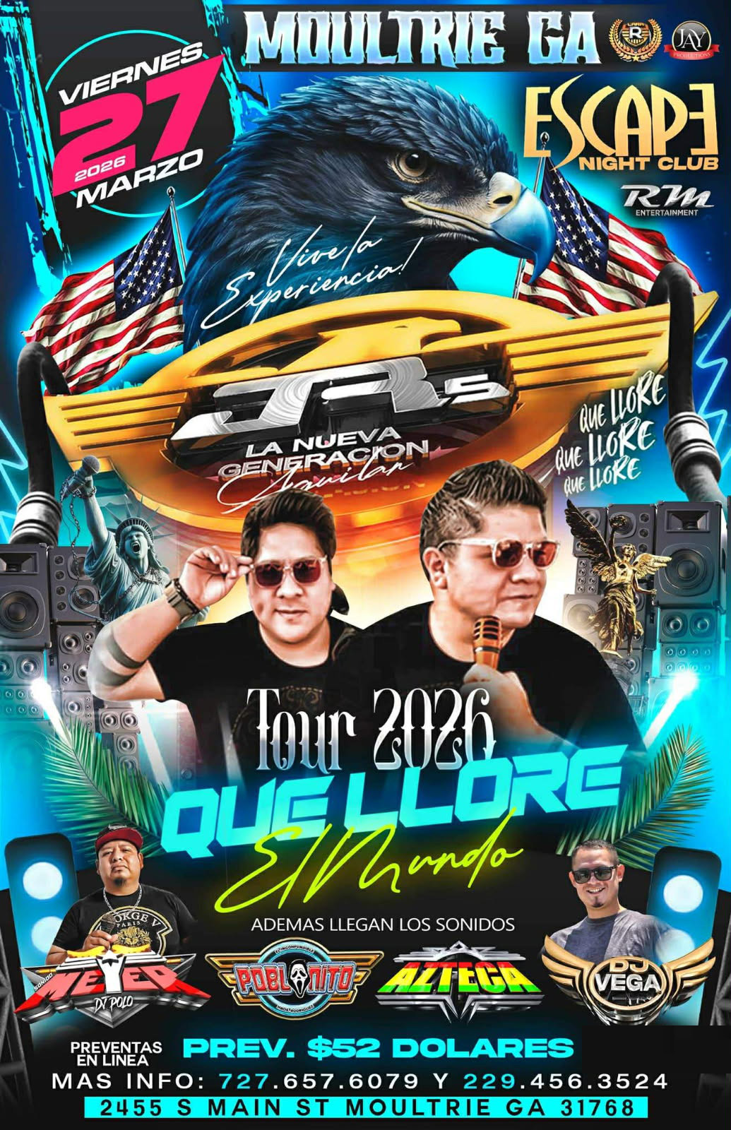 JR'S LA NUEVA GENERACION AGUILAR 