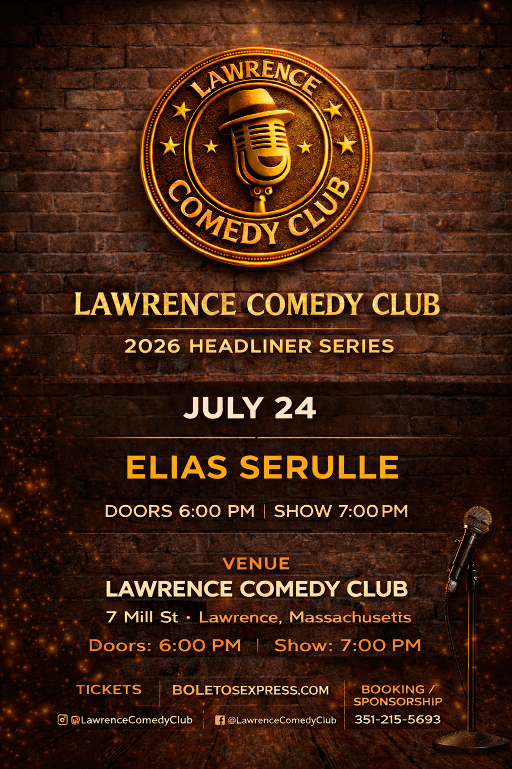 LAWRENCE COMEDY CLUB