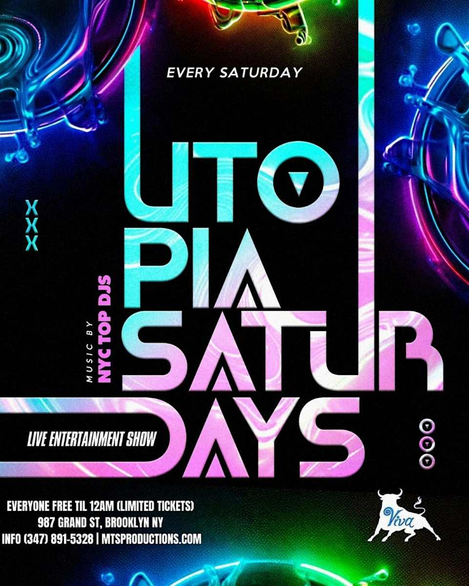 Utopia Saturdays at Viva Toro Nightclub – March 21st | Williamsburg BK