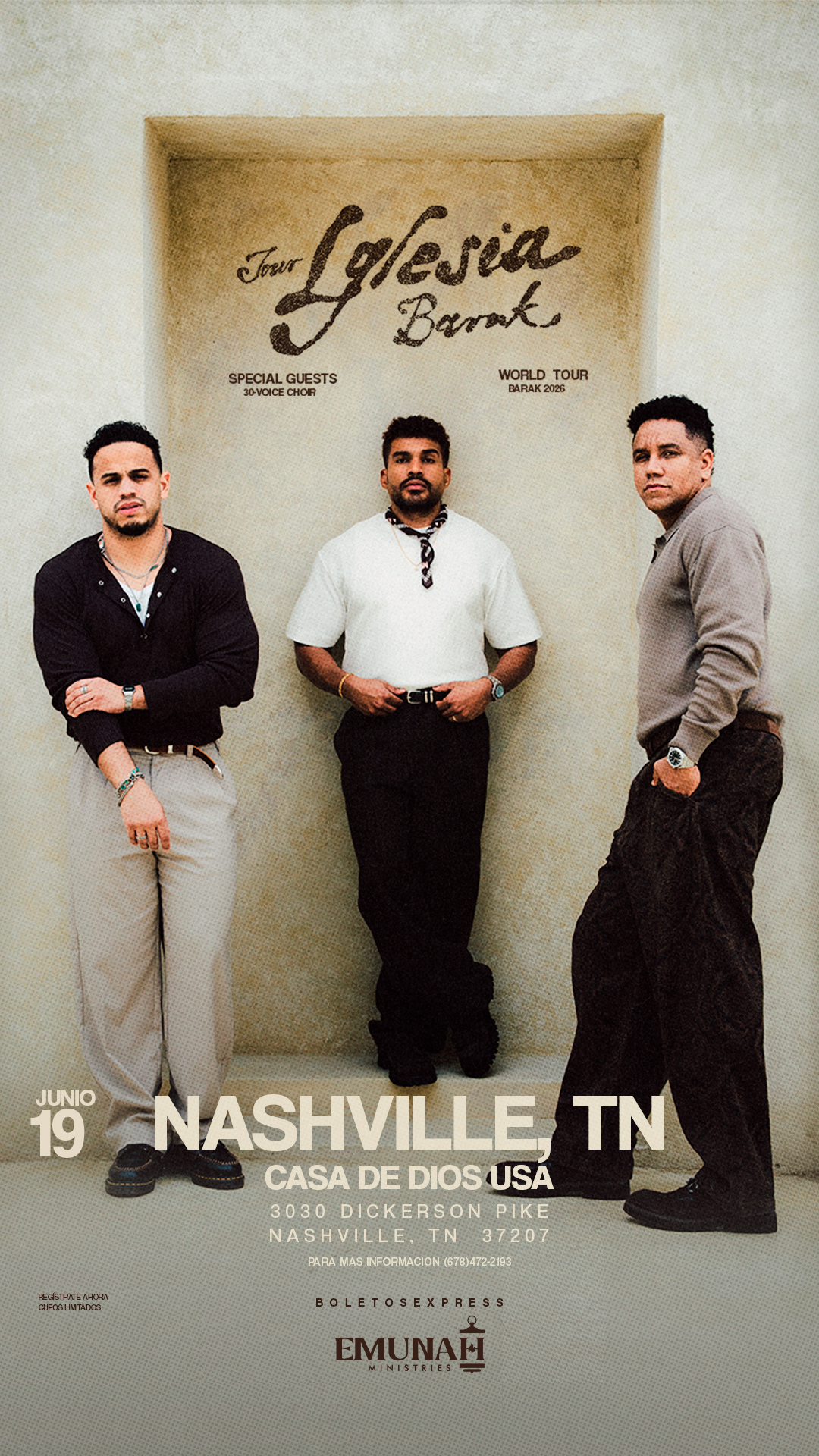 Buy tickets for BARAK NASHVILLE BARAK NASHVILLE