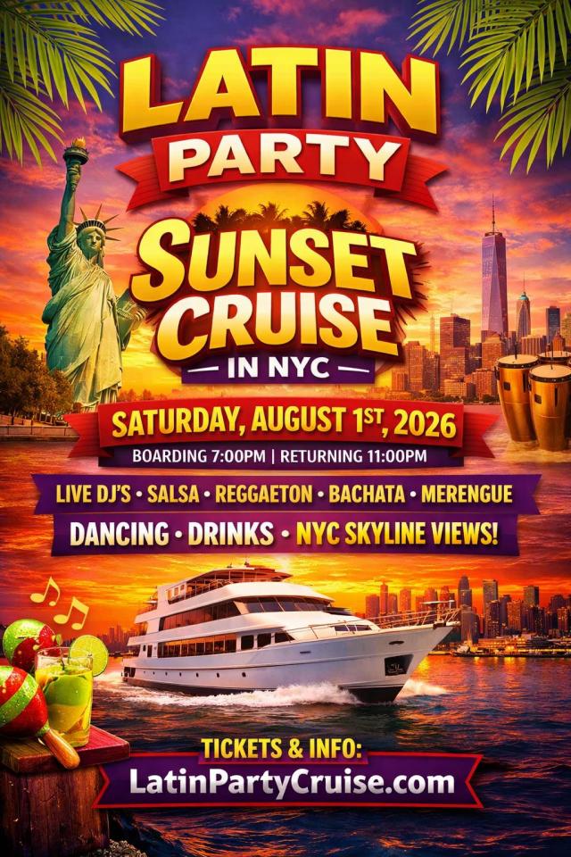 Latin Party Sunset Cruise