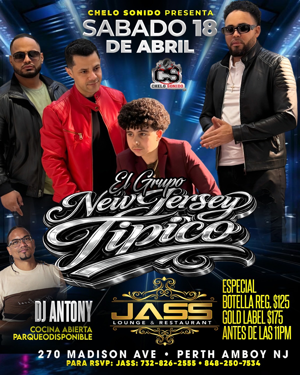 Buy tickets for EL GRUPO NEW JERSEY TIPICO EL GRUPO NEW JERSEY TIPICO