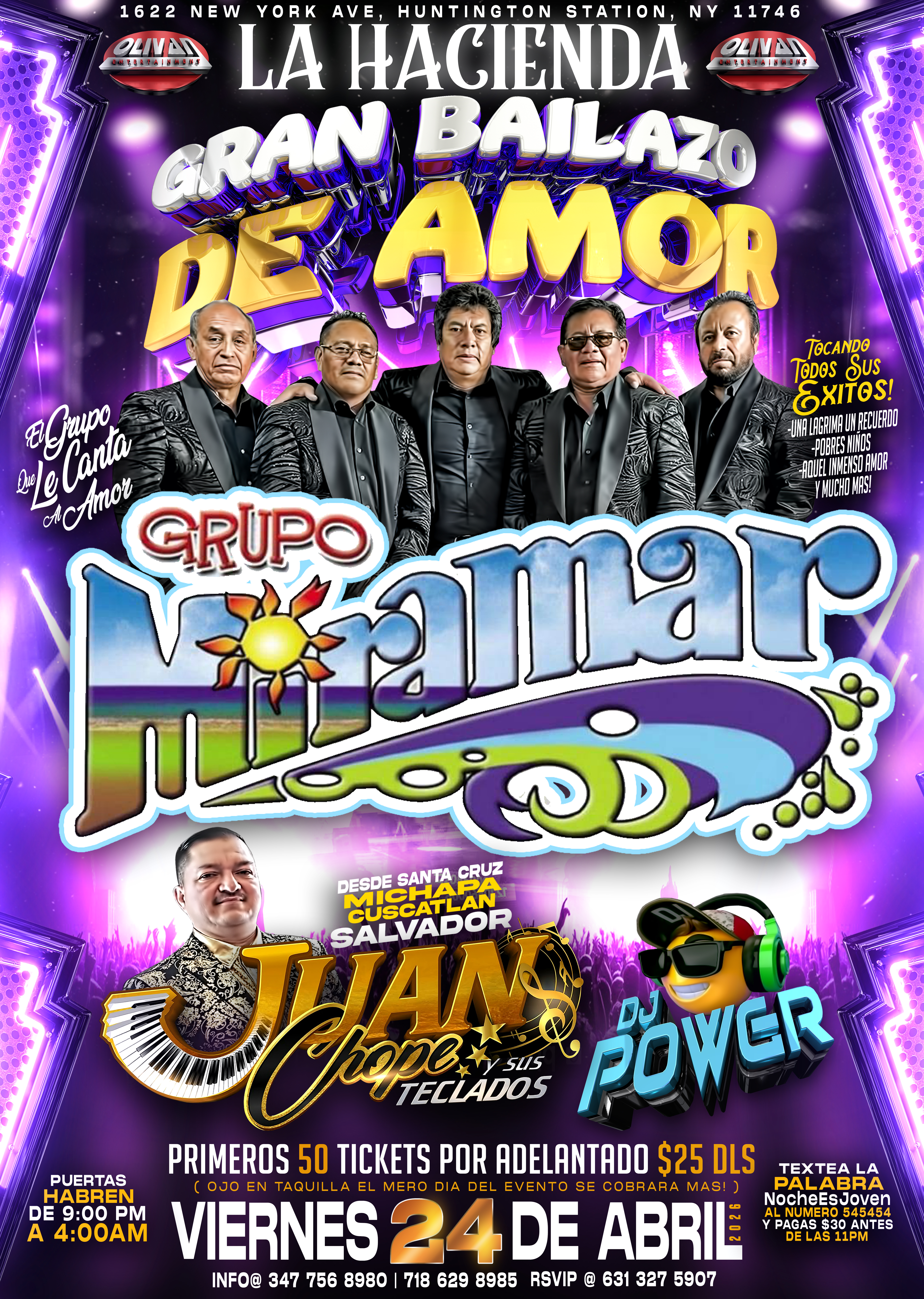 Buy tickets for Grupo Miramar , Juanchope y Sus Teclados Grupo Miramar , Juanchope y Sus Teclados