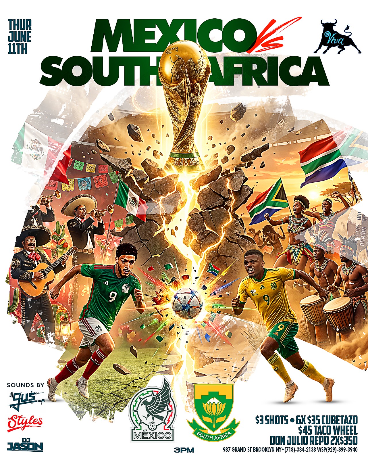 Mexico vs South Africa