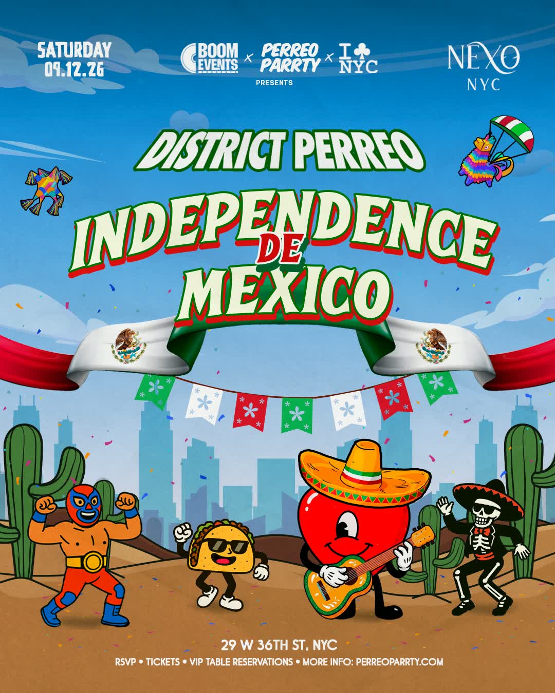Buy tickets for Independence de Mexico Corridos & Reggaeton Dance Party at NEXO CLUB Independence de Mexico Corridos & Reggaeton Dance Party at NEXO CLUB