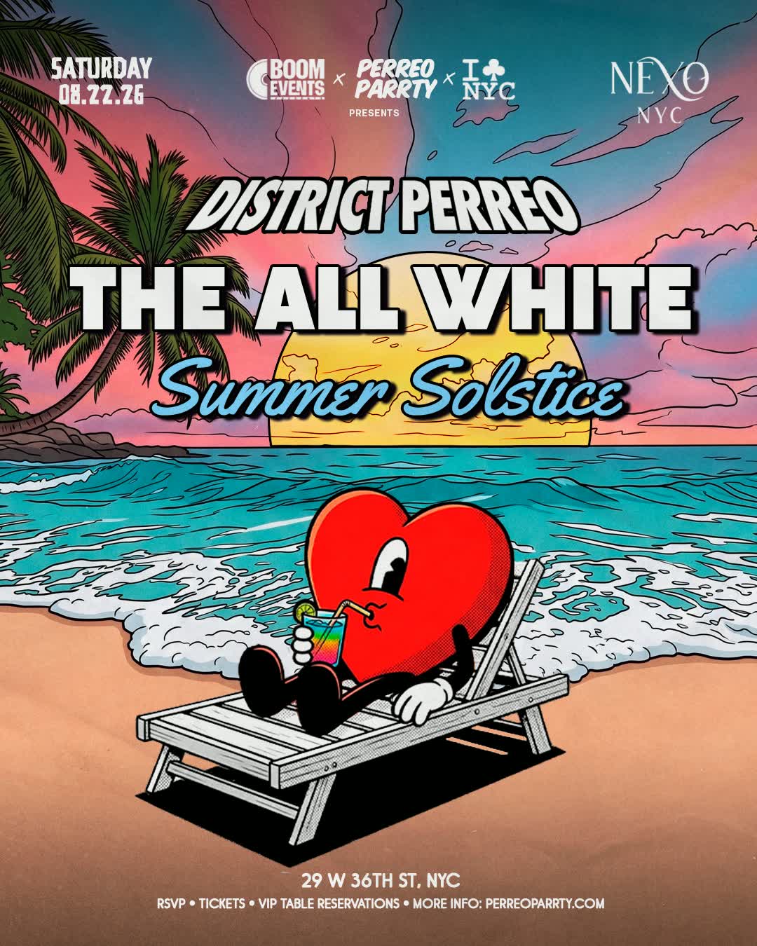 Buy tickets for The All White Summer Solstice Reggaeton Dembow Dance Party - NEXO CLUB NYC The All White Summer Solstice Reggaeton Dembow Dance Party - NEXO CLUB NYC