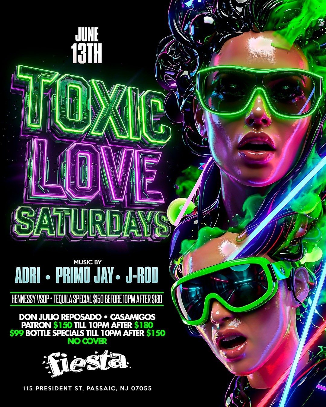 TOXIC LOVE SATURDAYS