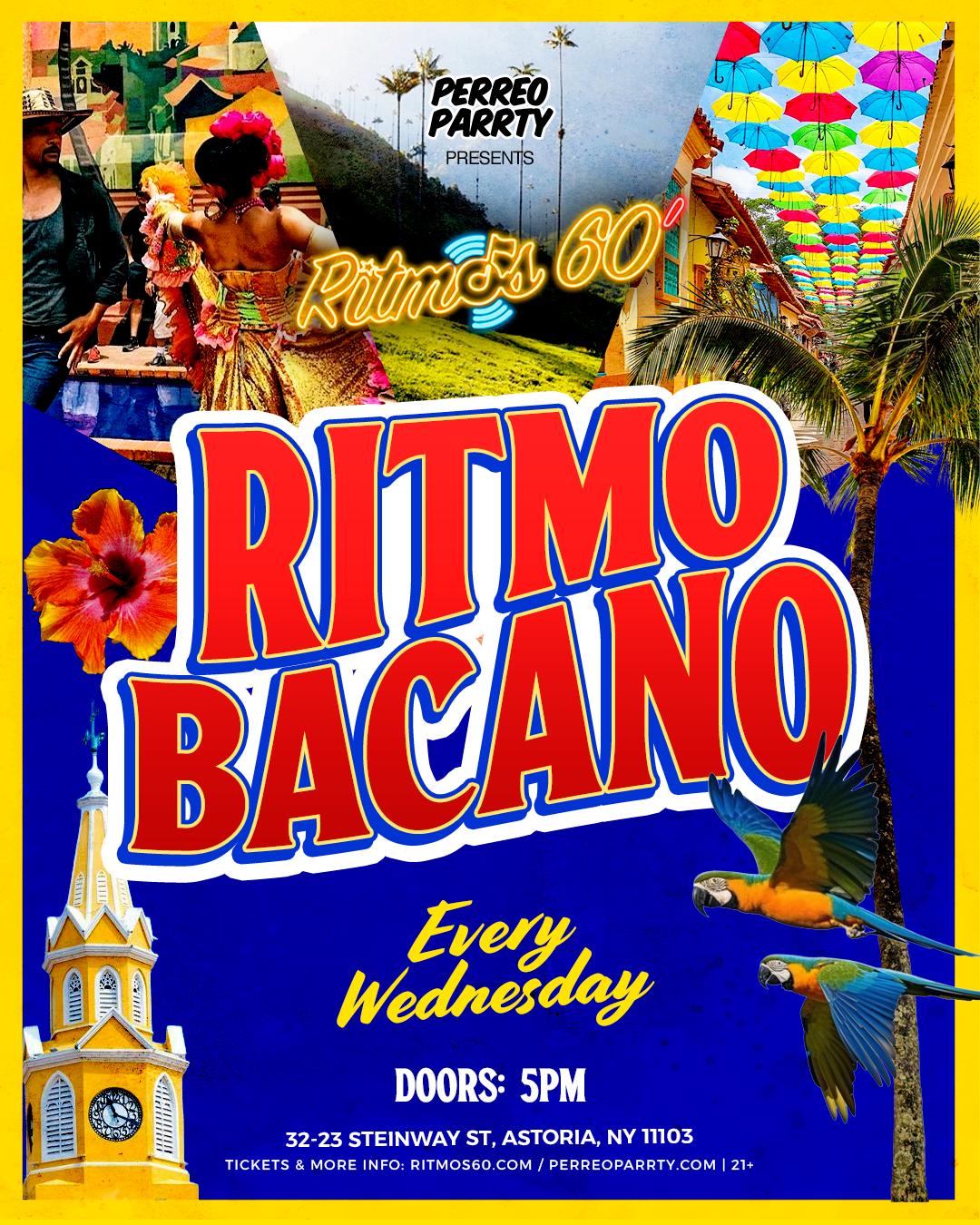 Buy tickets for Ritmos Bacano: Colombian Salsa, Vallenato Reggaeton Party NYC Ritmos Bacano: Colombian Salsa, Vallenato Reggaeton Party NYC