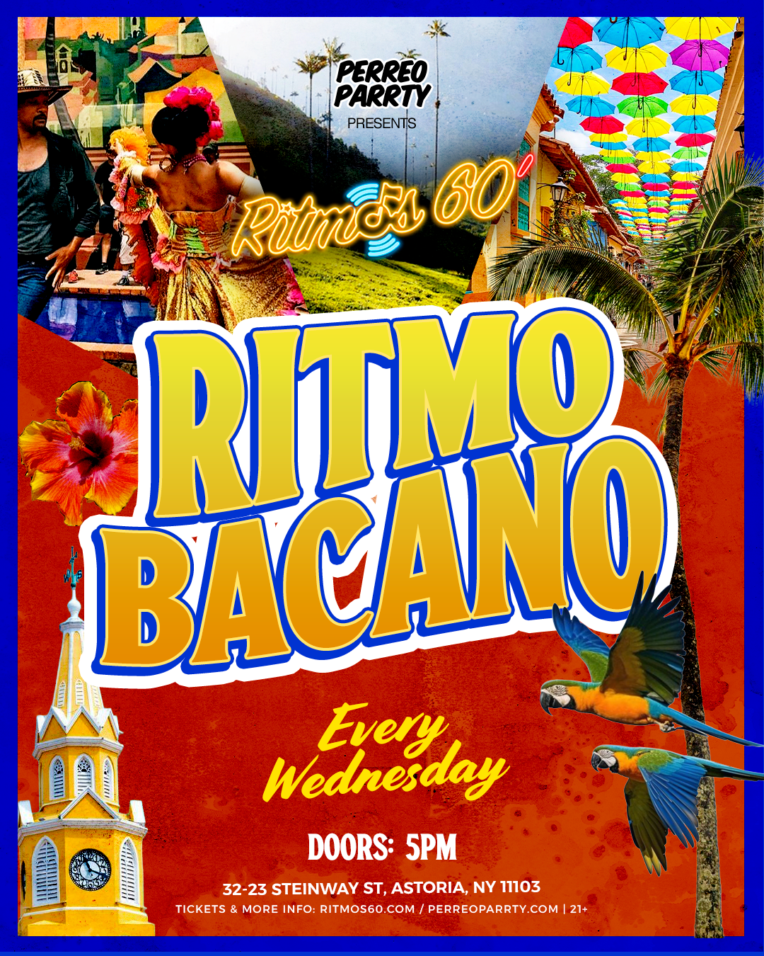 Ritmos Bacano: Colombian Salsa, Vallenato Reggaeton Party NYC