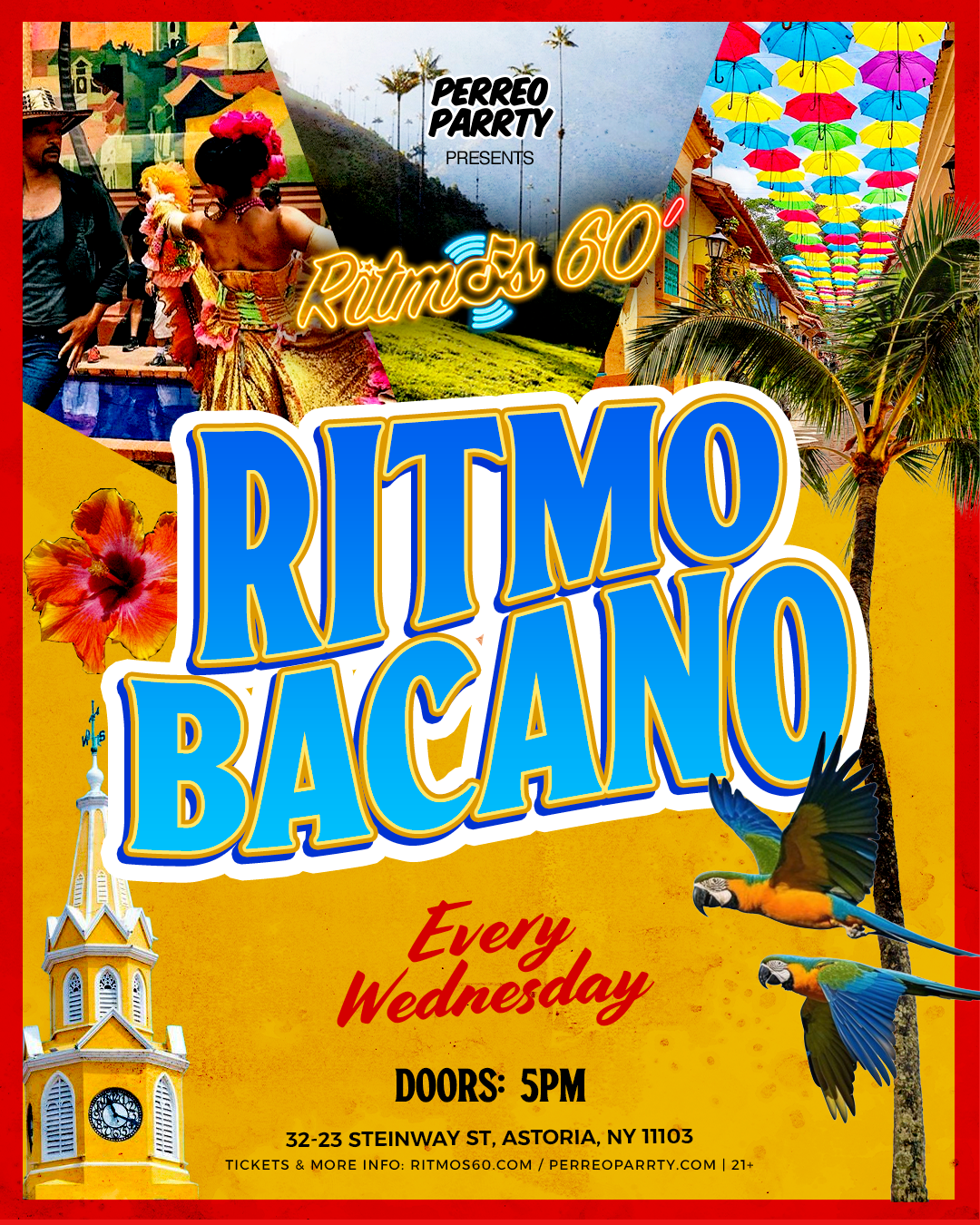 Buy tickets for Ritmos Bacano: Colombian Salsa, Vallenato Reggaeton Party NYC Ritmos Bacano: Colombian Salsa, Vallenato Reggaeton Party NYC