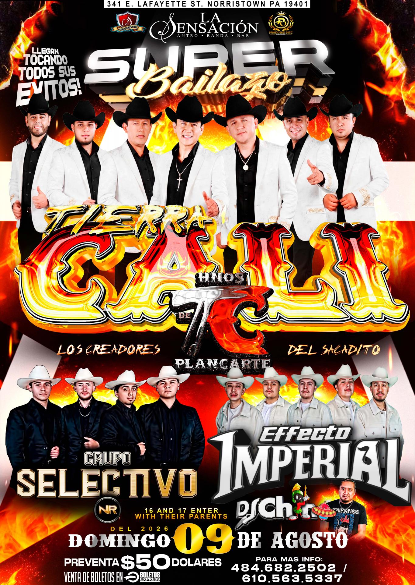 TIERRA CALI | GRUPO SELECTIVO | EFFECTO IMPERIAL