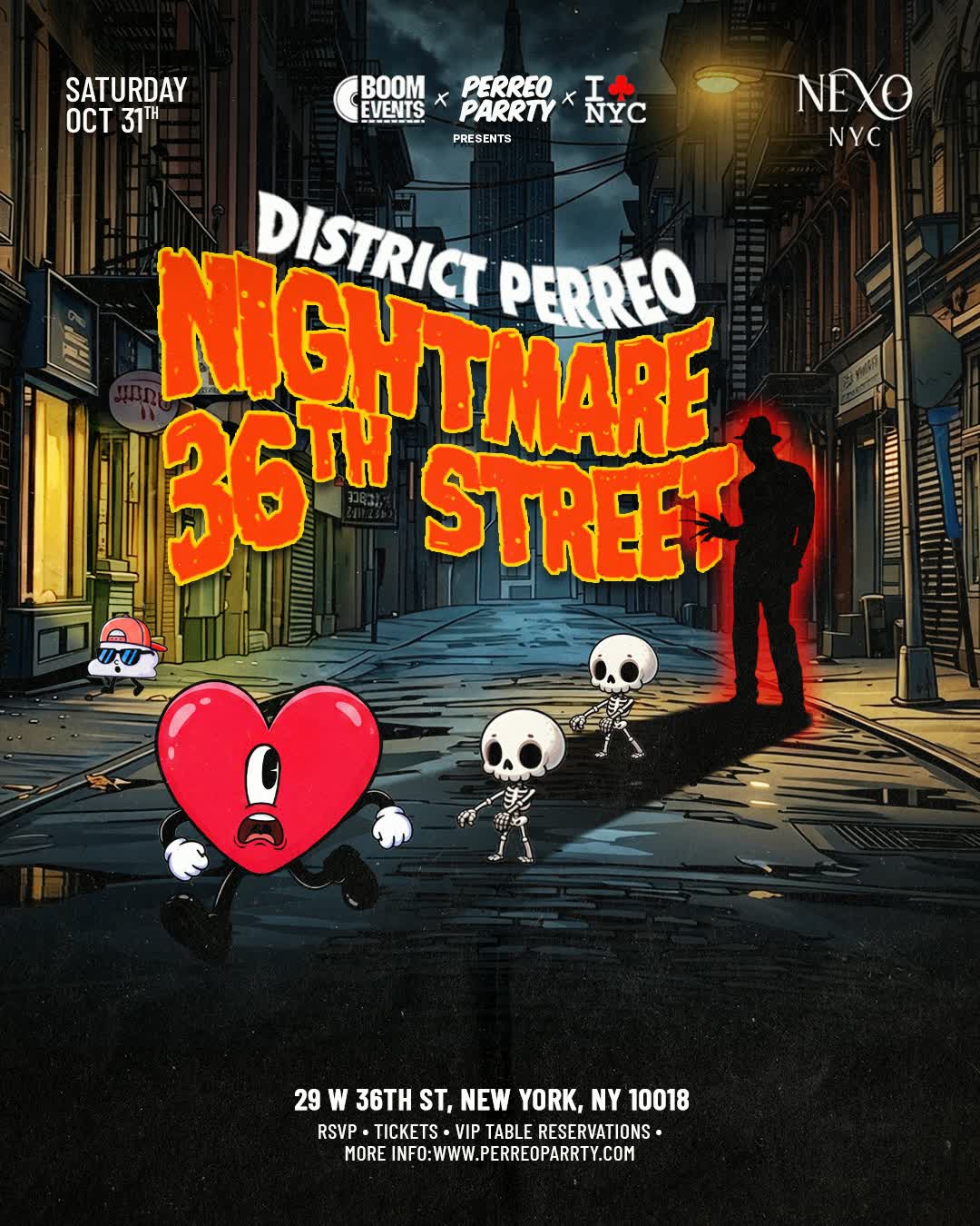 Buy tickets for Nightmare on 36th Street Halloween Parrty at Nexo Nightclub Nightmare on 36th Street Halloween Parrty at Nexo Nightclub