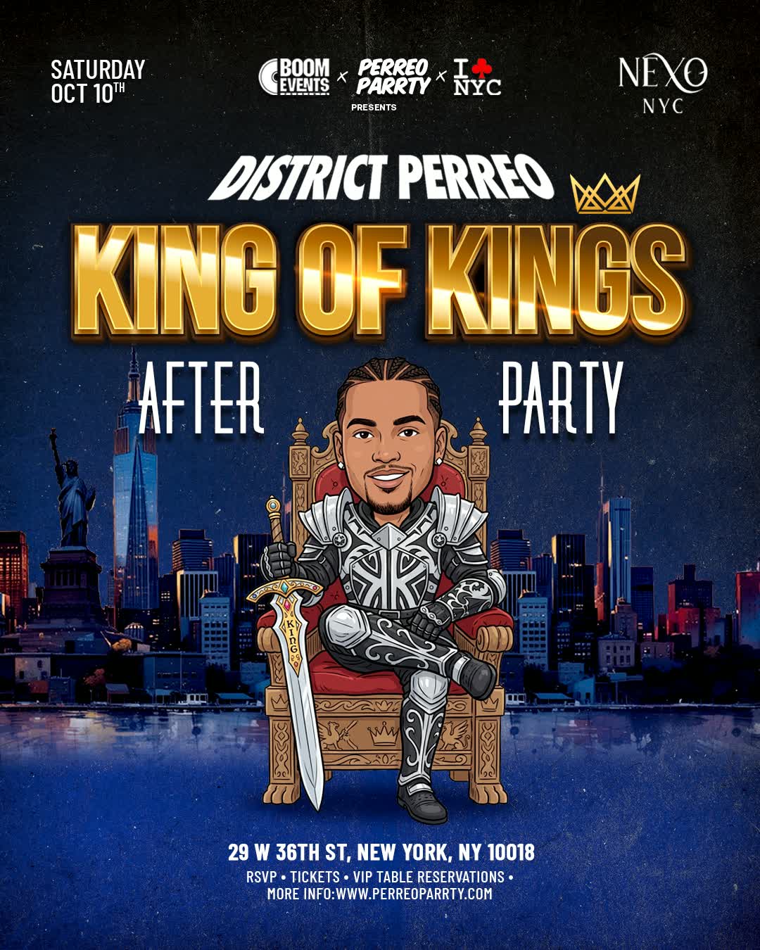 King of Kings Reggaeton Party at Nexo Nightclub