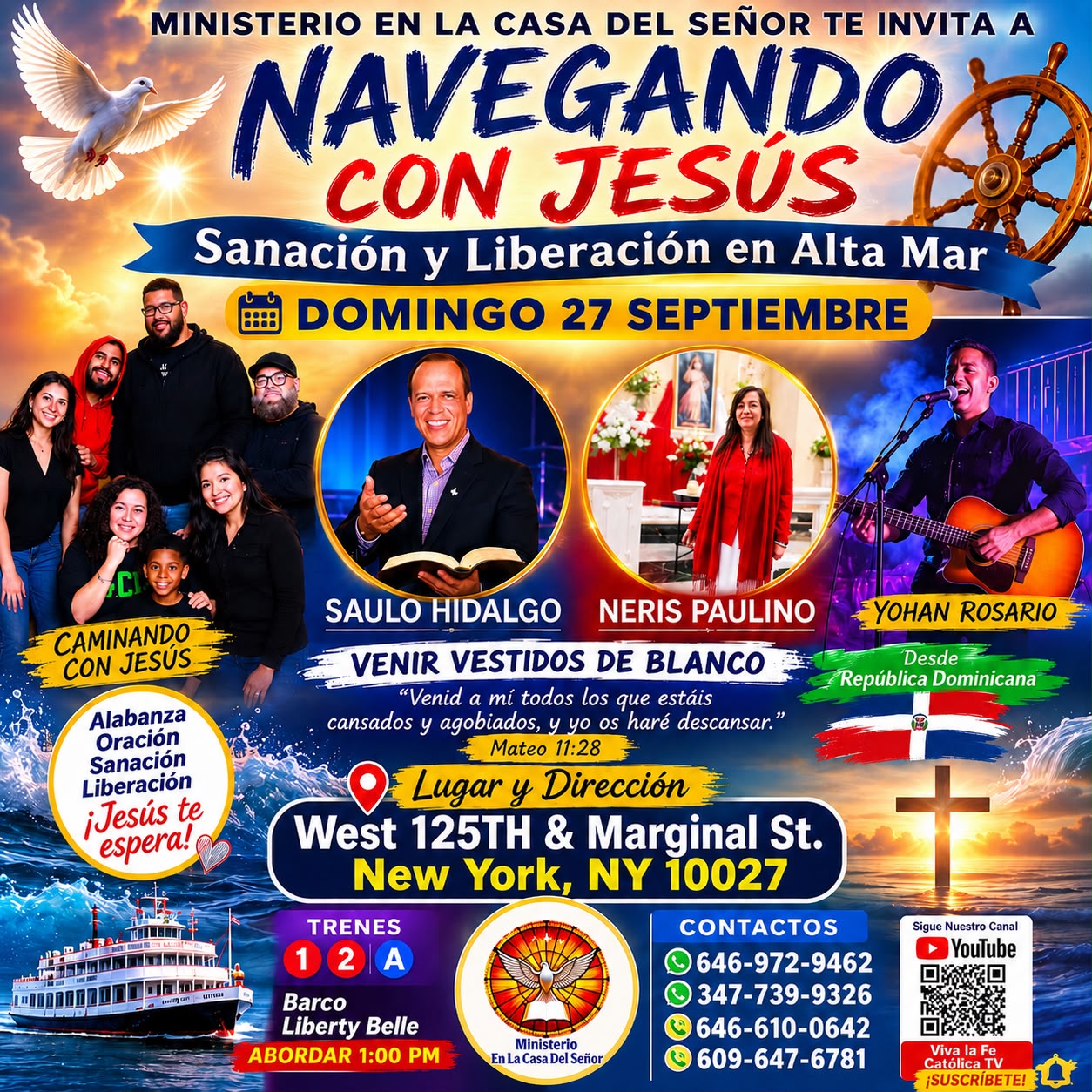 Buy tickets for NAVEGANDO CON JESÚS NAVEGANDO CON JESÚS