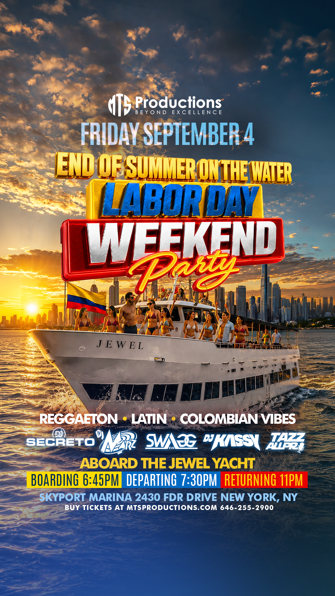 Fiesta en Yate - Labor Day Weekend 2026