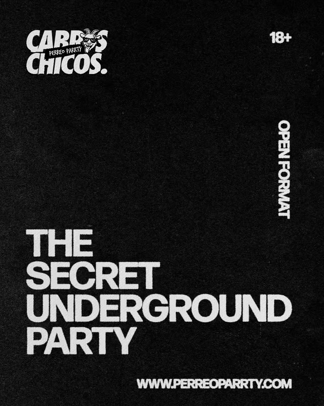 Buy tickets for Cabros Chicos - Underground Y2K & Top 40 Parrty (18+) Cabros Chicos - Underground Y2K & Top 40 Parrty (18+)