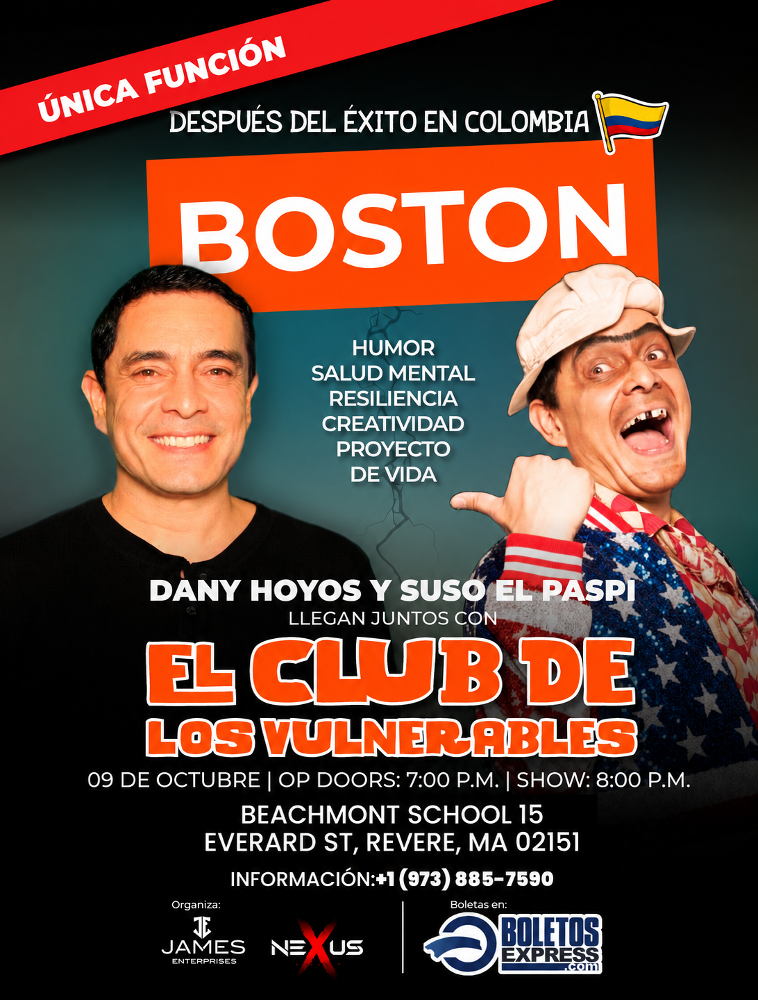 Buy tickets for EL CLUB DE LOS VULNERABLES EL CLUB DE LOS VULNERABLES