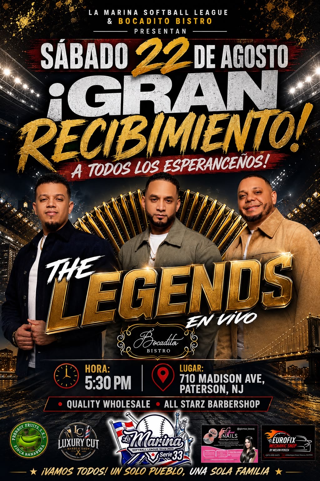 Buy tickets for ¡GRAN RECIBIMIENTO A TODOS LOS ESPERANCEÑOS! ¡GRAN RECIBIMIENTO A TODOS LOS ESPERANCEÑOS!
