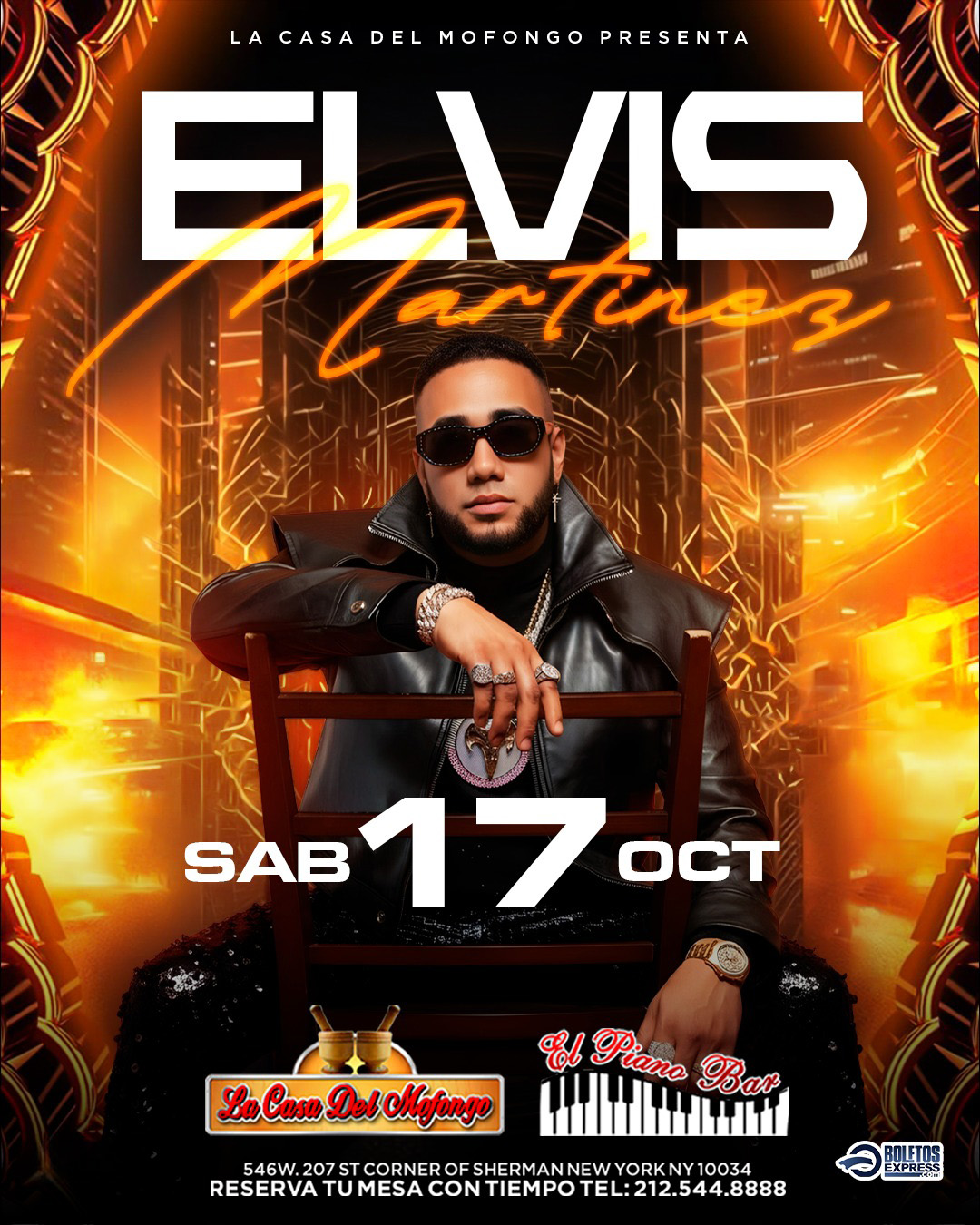 Buy tickets for ELVIS MARTINEZ LA CABRA ELVIS MARTINEZ LA CABRA