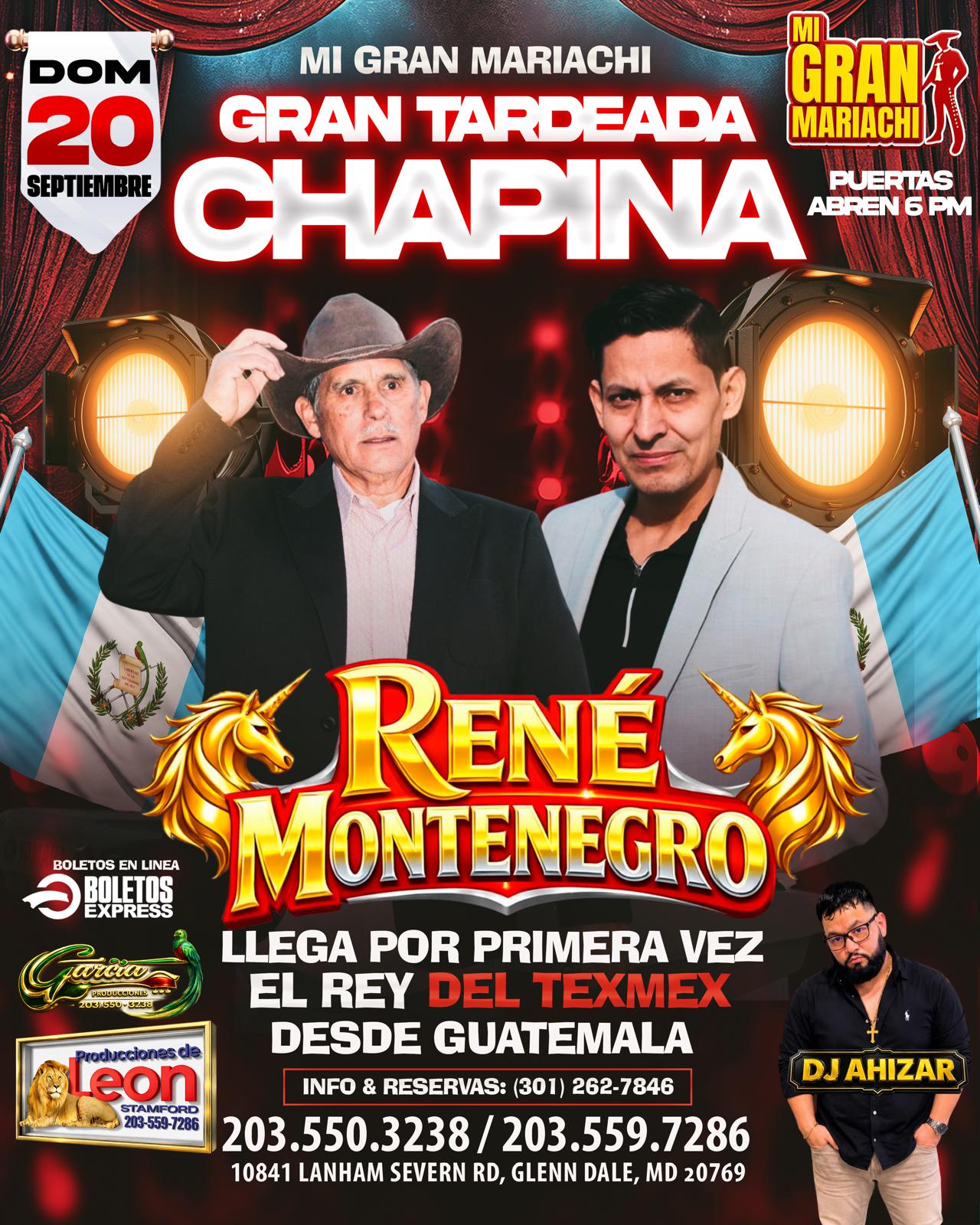 Buy tickets for RENE MONTEGRO RENE MONTEGRO