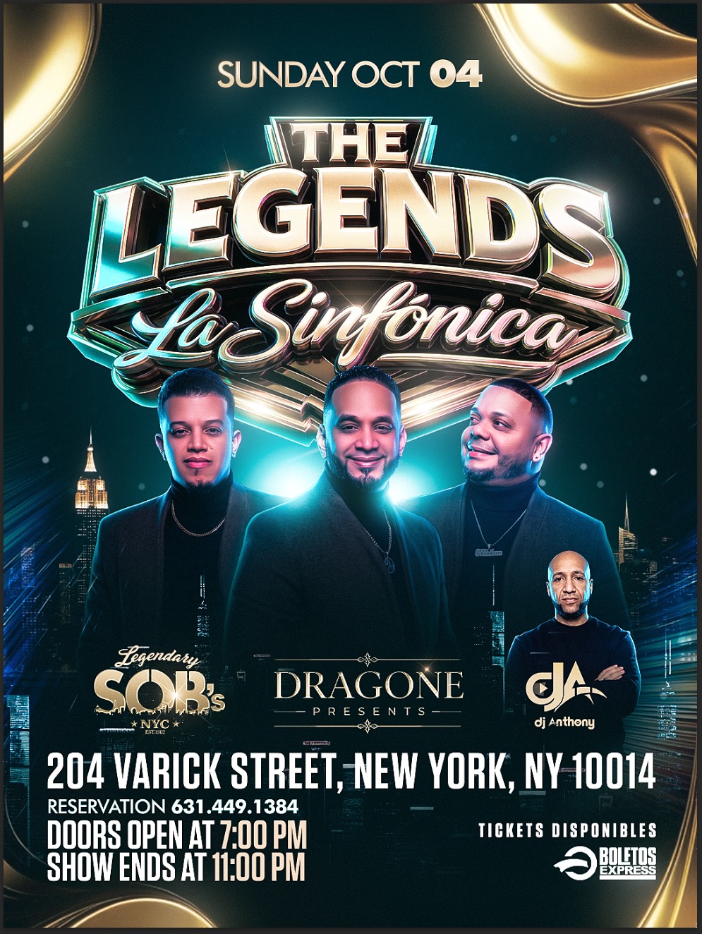The Legends at SOB'S