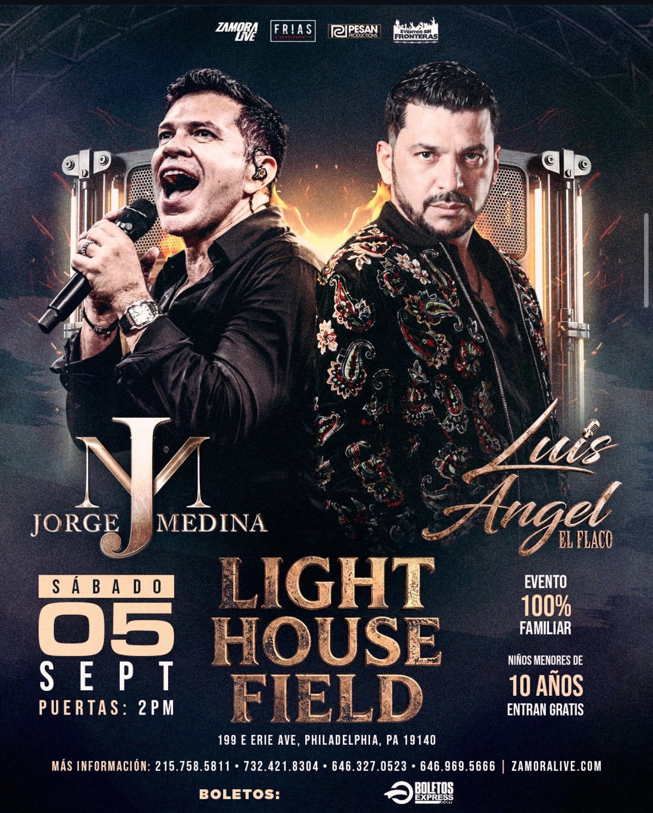 JORGE MEDINA • LUIS ANGEL “EL FLACO” EN LIGHTHOUSE FIELD