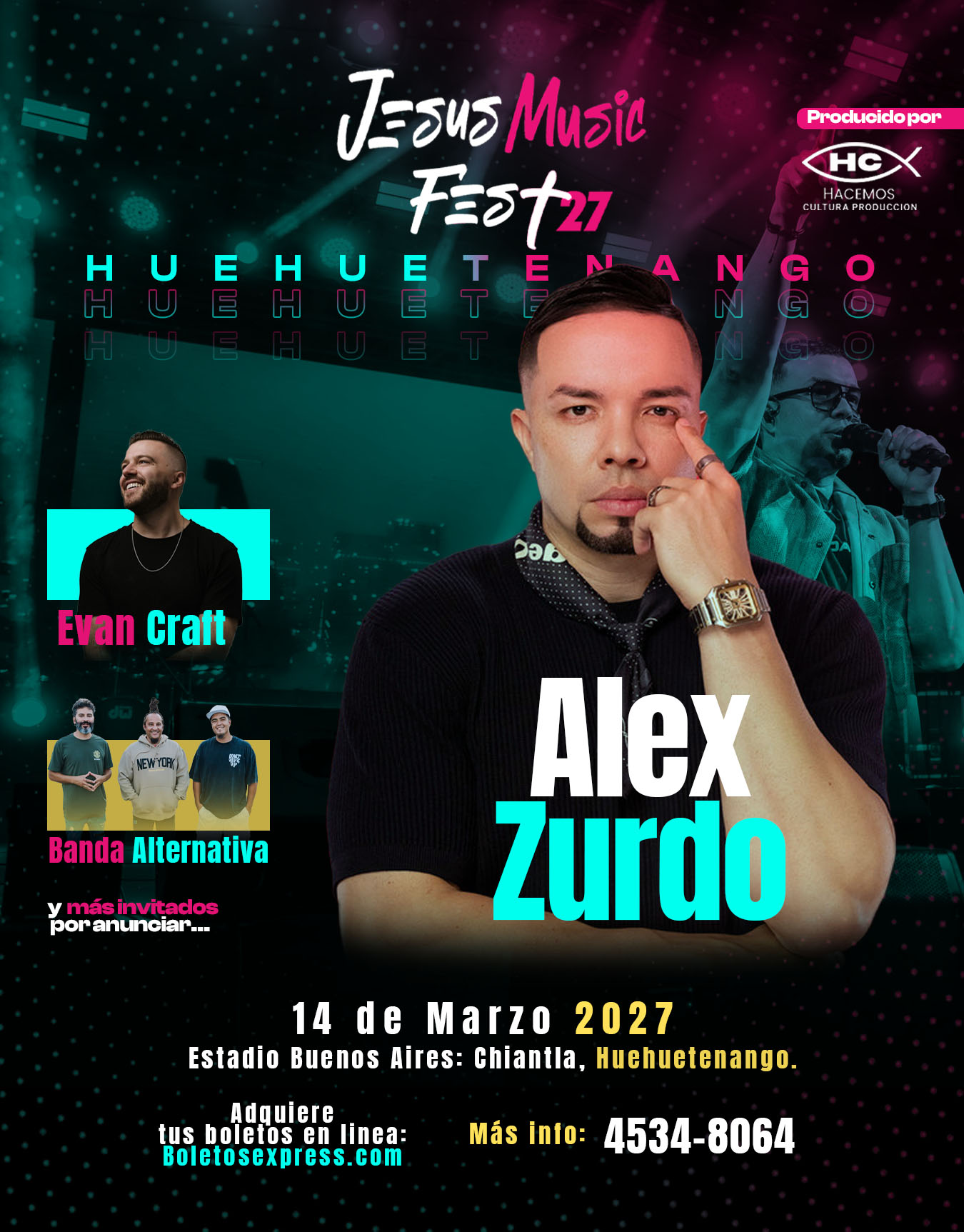Jesús Music Fest Huehue 2027