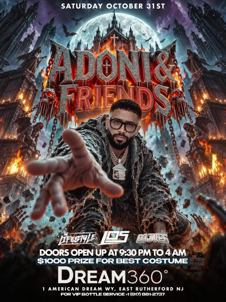 DJ Adoni en Vivo: Halloween en Dream360