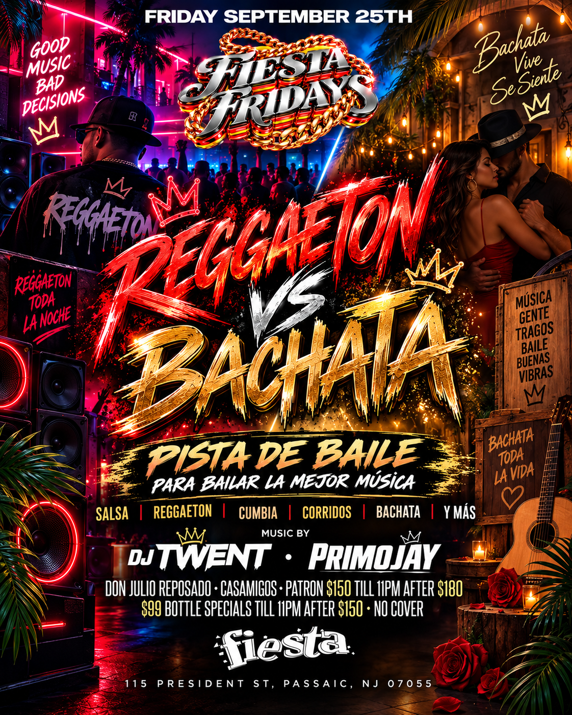 Buy tickets for Reggaeton Vs Bachata Reggaeton Vs Bachata